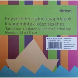 *51551 KIVÁGÓMINTA 15*15 enyvezetlen  1oldalas 10ív/csom*