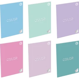 *51725 FÜZET A5 T-CREA Color vonalas 21-32 egyszínű