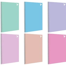 *51726 FÜZET spirál A4 T-Creativ Color vonalas 70lap C egyszínű