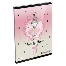 *52001 LECKEFÜZET A5 LIZZY Tiny Dancer Lovely Ballerina