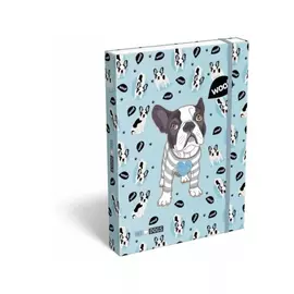 *52226 FÜZETBOX A4 LIZZY We Love Dogs Woof