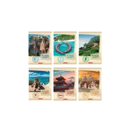 FÜZET A5 HERLITZ UV vonalas 60l soft Around the World