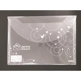 *52567 IRATTASAK A4 Deli PP Start patentos átlátszó, mintás  DELI-5502