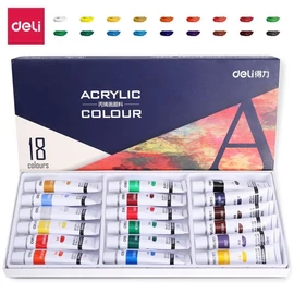 *52573 AKRILFESTÉK készlet 18 DELI  12ml
