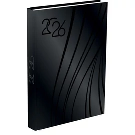*52718 HATÁRIDŐNAPLÓ 2026 A5 napi T-Calendar mintás  Soft Touch+UV