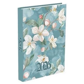 *52718 HATÁRIDŐNAPLÓ 2026 A5 napi T-Calendar mintás  Soft Touch+UV