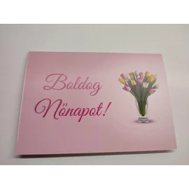 *53240 KÉPESLAP LC/6 dupla egyedi NŐNAPI