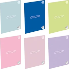 *53426 FÜZET A5 T-CREA Color kockás 27-32 egyszínű