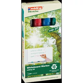 *53522 TÁBLAFILC készlet  EDDING 28/4  EcoLine 4szín