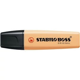 *53548 SZÖVEGKIEMELÖ STABILO "BOSS original Pastel" fakó narancs