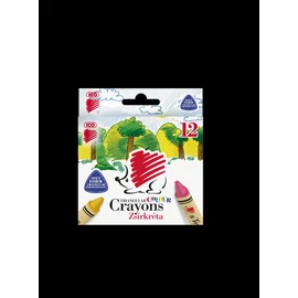 *53629 ZSIRKRÉTA 12 KOH Süni,Creativ Kids háromszögletű