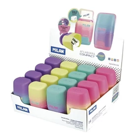 *53671 HEGYEZŐ+radír MILAN 2-es tartályos Compact Sunstet  4721116