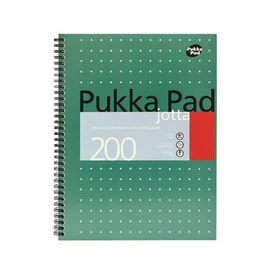 *53697 FÜZET spirál A4+ PUKKA PAD Jotta Metallic PP # 100lap