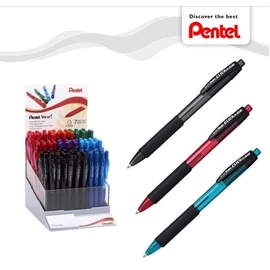 *53851 GTOLL PENTEL &quot;Kachiri&quot; BK-450C átl.test, háromszögű gumifogóval, 3 színben