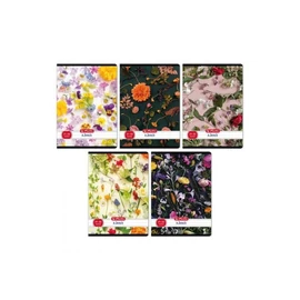 *53929 FÜZET A5 HERLITZ vonalas 21-32 Flower
