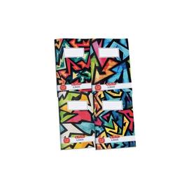 *53931 FÜZET A5 HERLITZ kockás 27-32  Neon Art