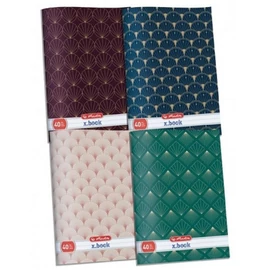 FÜZET A4 HERLITZ UV kockás 40l ArtDeco