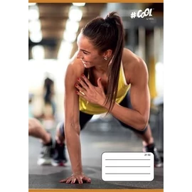 *54116 FÜZET A5  COOL by Victoria  mintás vonalas 21-32 32lap