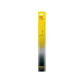 *54185 VONALZÓ egyenes 30cm ARISTO átlátszó GEO