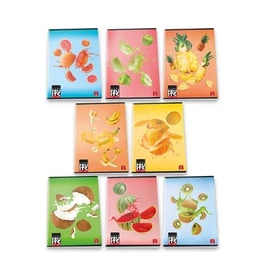 *54317 FÜZET A5 PIGNA kockás 42lap Cute Fruits