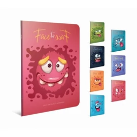 FÜZET A4 GIPTA Face to face  60lap kockás   4304*