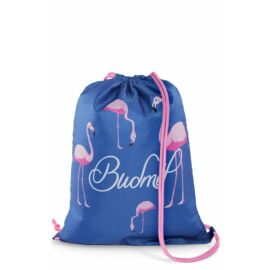 *54423 TORNAZSÁK BUDMIL Beaumont  kék-pink flamingo 32*44cm 10150012