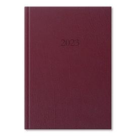 *54640 HATÁRIDŐNAPLÓ 2023 A5 napi Period Standard bordó 13 hónapos műbőr