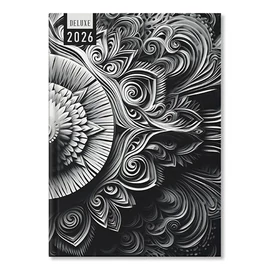 *54655 HATÁRIDŐNAPLÓ 2026 A5 napi Period Deluxe