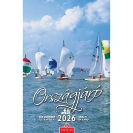 *54735 FALINAPTÁR 2026 Országjáró CSG spirálozott FNU03  21*32cm