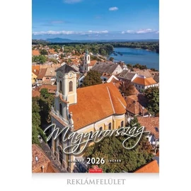 *54742 FALINAPTÁR 2026 Magyarország CSG spirálozott  FN079  33,5*45,5cm