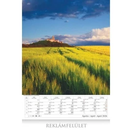 *54742 FALINAPTÁR 2026 Magyarország CSG spirálozott  FN079  33,5*45,5cm