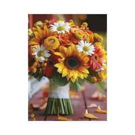 *54748 FALINAPTÁR 2026 Virágcsokrok  31*42cm  T093-16