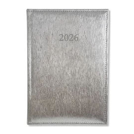 *54904 HATÁRIDŐNAPLÓ 2026 A5 napi Period Border Lamé körbevarrott