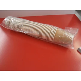 *55316 PAPÍR POHÁR kraft 2dl, 50db/csom. MPRO