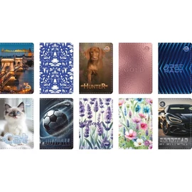 *55490 SZEMÉLYI IGAZOLVÁNY TARTÓ tok álló T-Creatív 10 zsebes