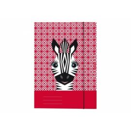 GUMIS DOSSZIÉ A4 HERLITZ  Cute Animals (Zebra, 50040353)