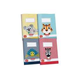 FÜZET A5 HERLITZ vonalas 21-32 Cute Animals