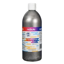 TEMPERA üveges 500ml NEBULO arany/ezüst (ezüst, NTF-500-EZ)