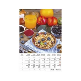 *56451 FALINAPTÁR 2026 Gourmet T094-06 spirálozott 22*33cm