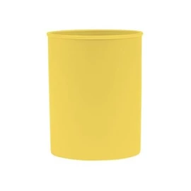 IRÓSZERTARTÓ pohár kerek müa. DONAU pasztell (sárga, D3132101PL-11)
