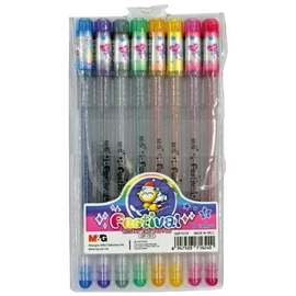 *57127 ZSELÉSTOLL készlet  8db-os M&amp;G Festival glitteres