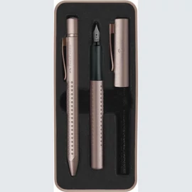 *57170 GTOLL szett FABER CASTELL Grip Edition gtoll+töltőtoll rózsa