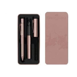 *57170 GTOLL szett FABER CASTELL Grip Edition gtoll+töltőtoll rózsa
