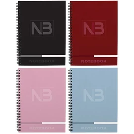 *57263 FÜZET spirál A4 T-Creativ Notebook 120l (2*40 =, 1*40 #) egyszínű matt