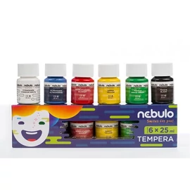 *57279 TEMPERA  6 Nebuló tégelyes  25ml