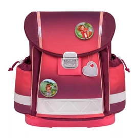 *57361 Iskolatáska Belmil Classy with Patches23 merev falú  403-13