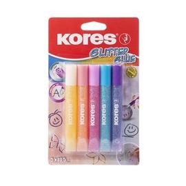 *57410 RAGASZTÓ KORES csillámos pasztell készlet 5db/bl.