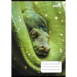 *57555 FÜZET A5  COOL by Victoria 1o.  Animals vonalas 14-32  32lap