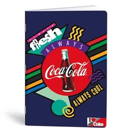 *57712 FÜZET A4 Lipamill 40l vonalas Coca-Cola