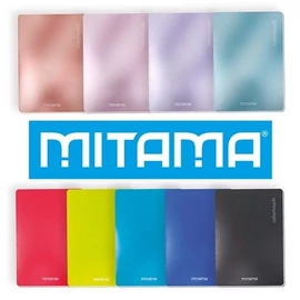 *57745 FÜZET A4 Mitama Maxi vonalas 42lap  metál vegyes szín  62012